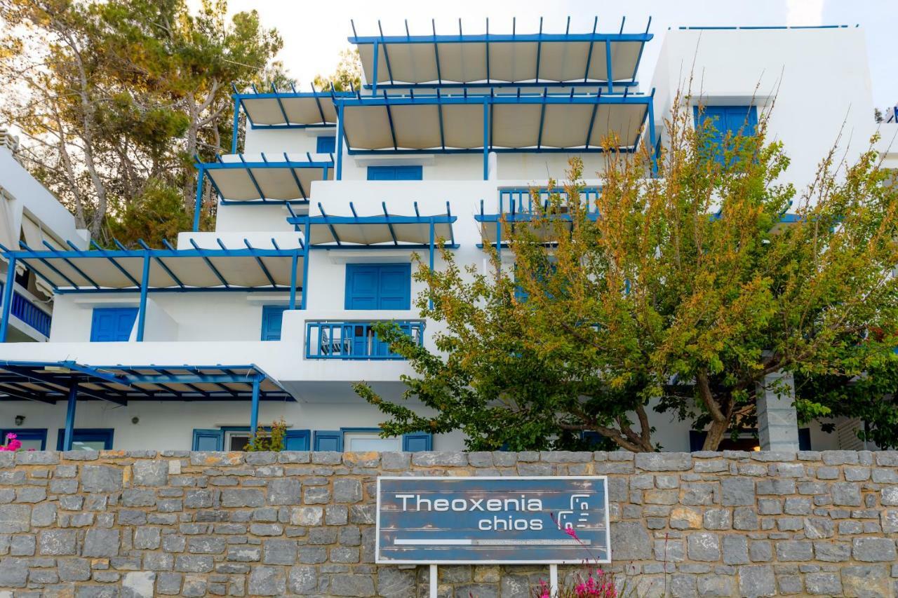 Theoxenia Chios Apartments Paralia Agias Foteinis Extérieur photo